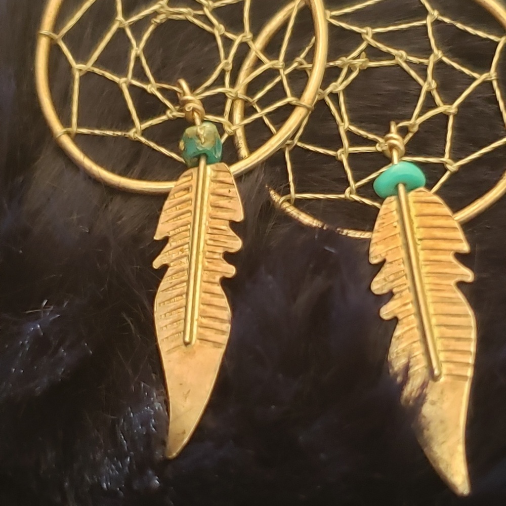 Silver earings